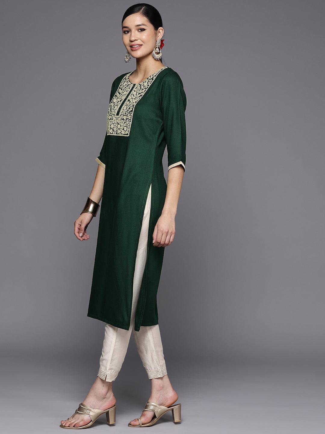 Women's Regular Rose and Stem Pattern Print Leggings - Black Fuchsia Green  | Soft leggings, Printed leggings, Print patterns